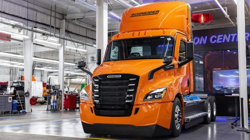 Freightliner e-Cascadia