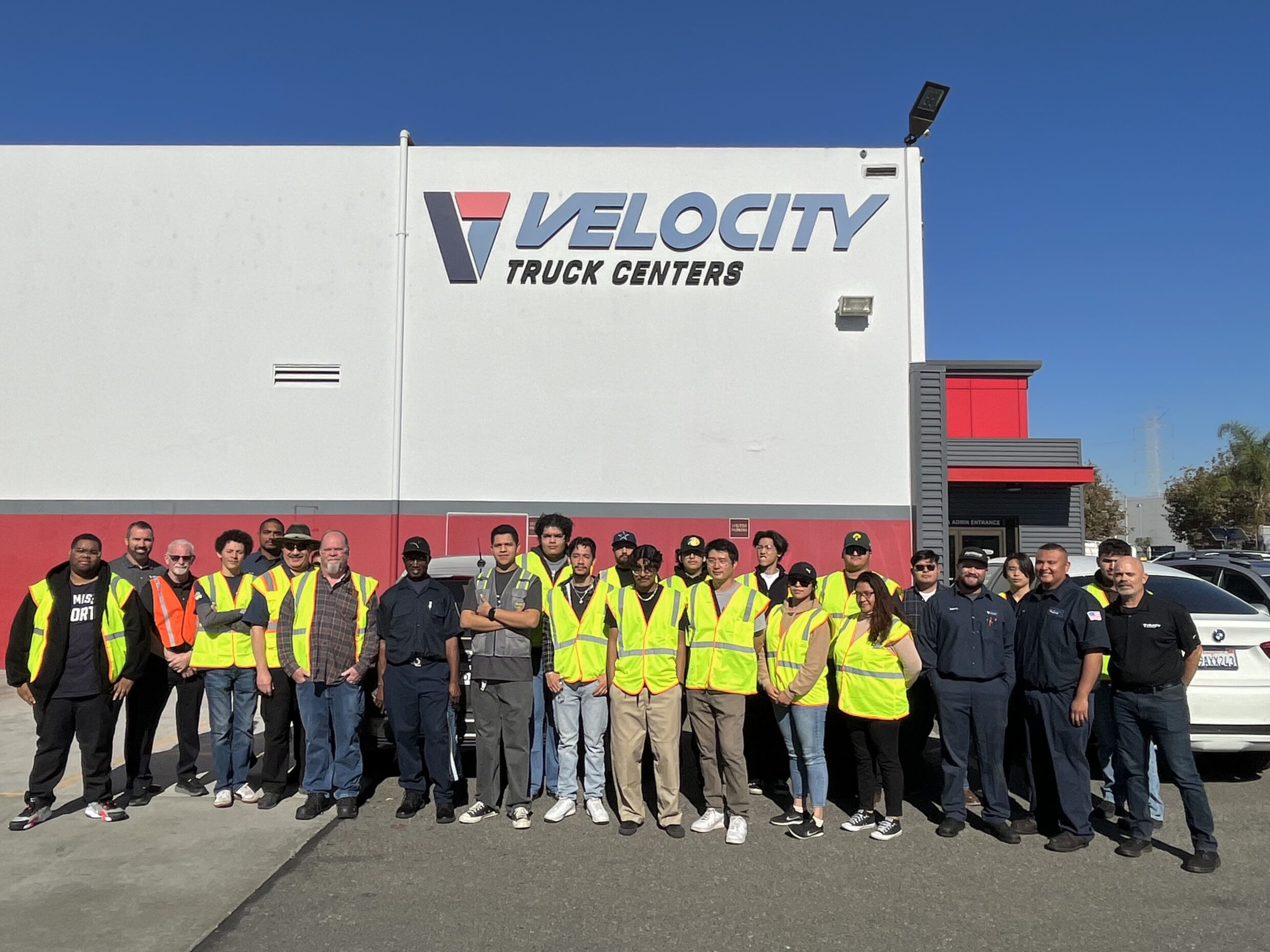 Velocity vehicle group hosts students from rio hondo college s electric
